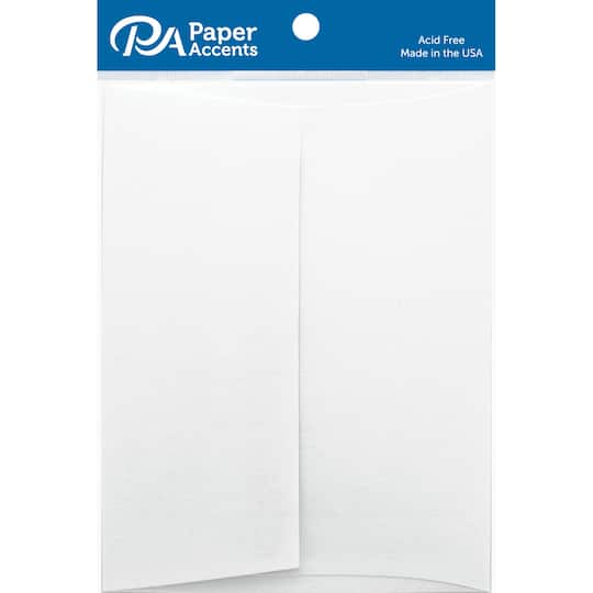 PA Paper&#x2122; Accents 4&#x22; x 5.75&#x22; Pure White Heavyweight Envelopes, 25ct.